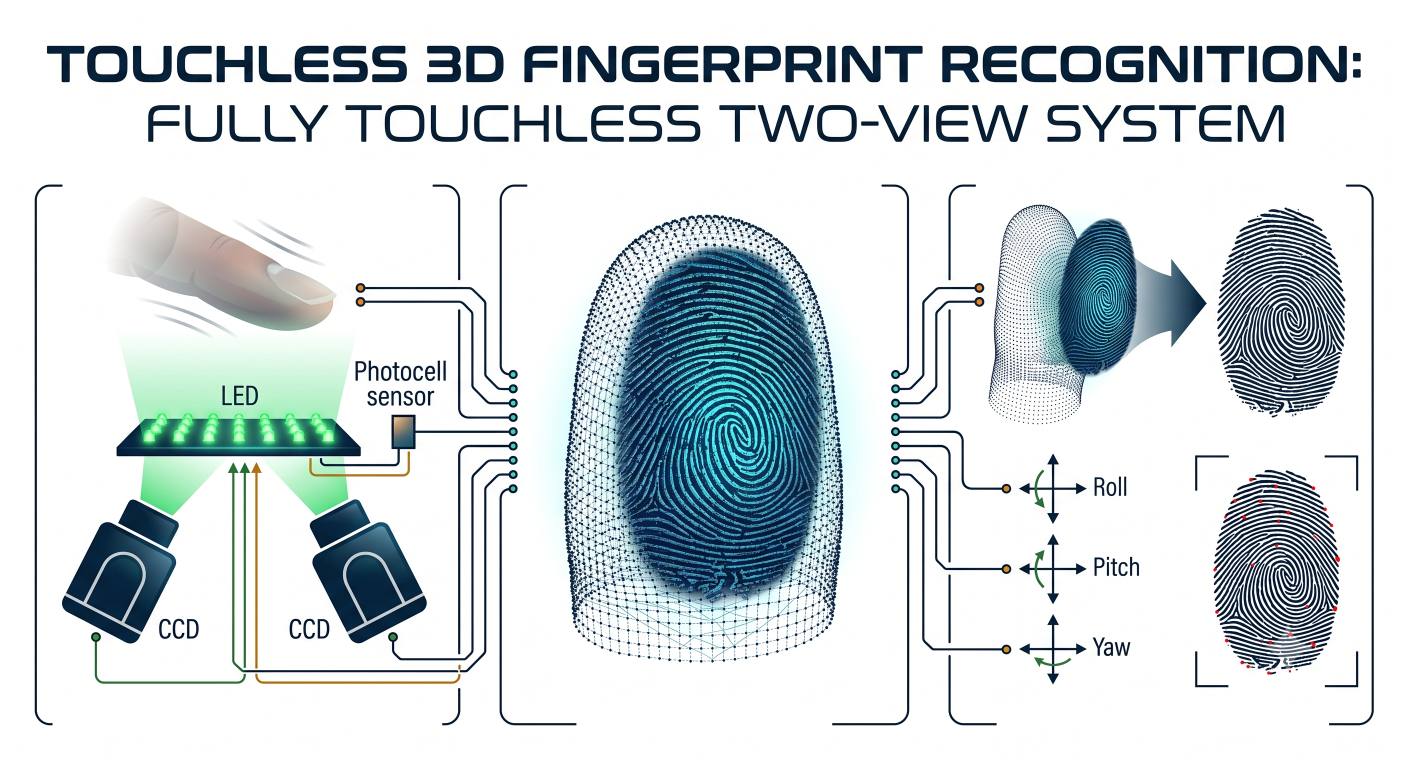 Touchless 3D Fingerprint Recognition logo